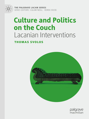 cover image of Culture and Politics on the Couch